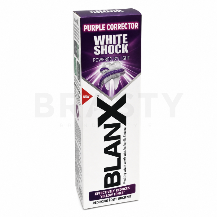 BlanX White Shock Purple Corrector Whitening Tandpasta Toothpaste 75 ml