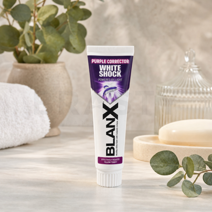 BlanX White Shock Purple Corrector Whitening Tandpasta Toothpaste 75 ml