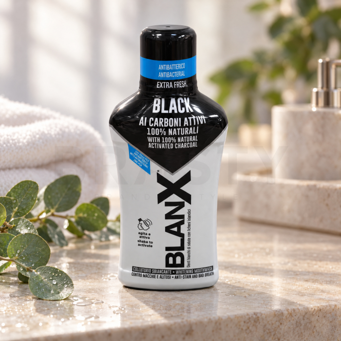 BlanX Black vodica za usta Mouthwash 500 ml