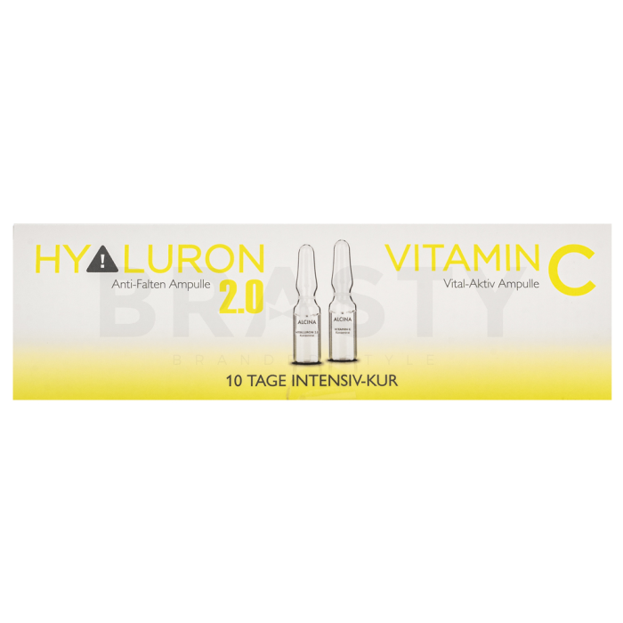 Alcina Hyaluron 2.0 intenzivni vlažilni serum Ampoule Treatment 10 ml