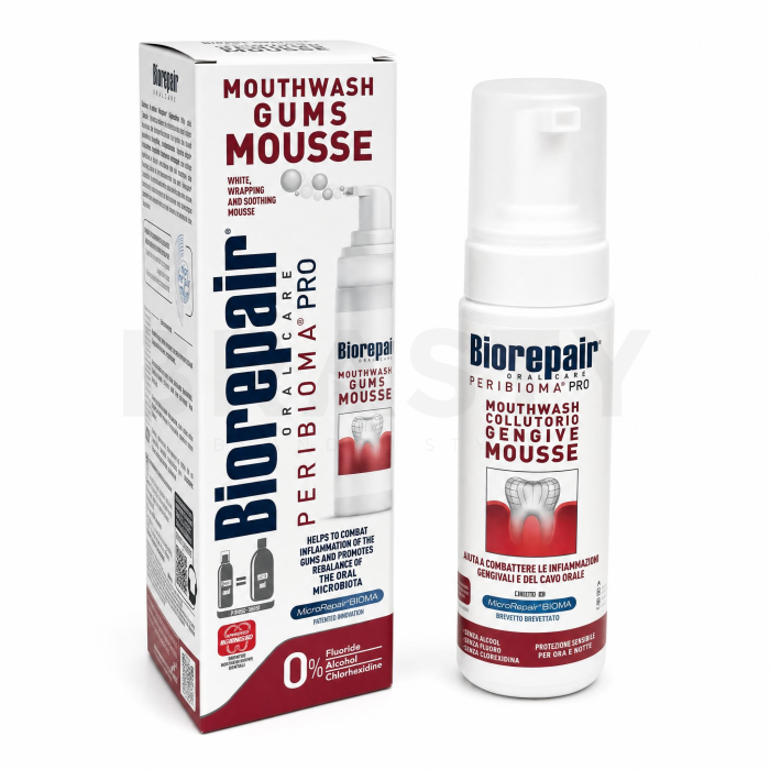 Biorepair Peribioma Mondwater Foam Mouthwash 200 ml