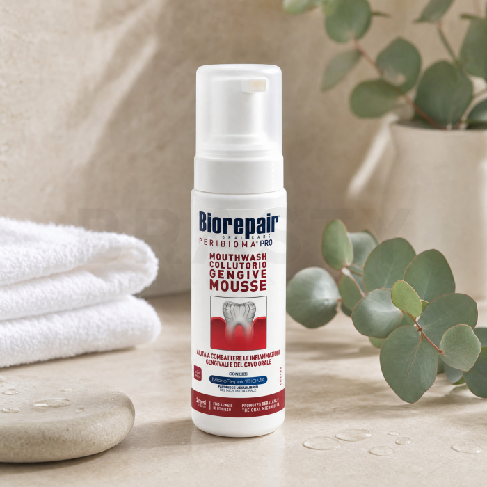 Biorepair Peribioma Mondwater Foam Mouthwash 200 ml