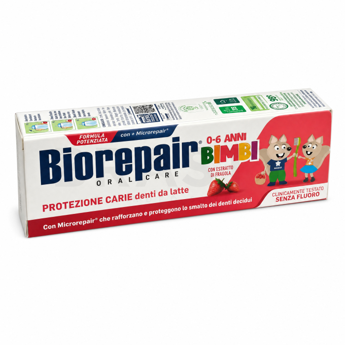 Biorepair Kids pasta de dientes Toothpaste Strawberry 50 ml