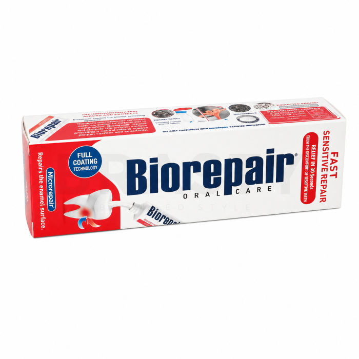 Biorepair Fast Sensitive Repair Tandpasta Toothpaste 75 ml