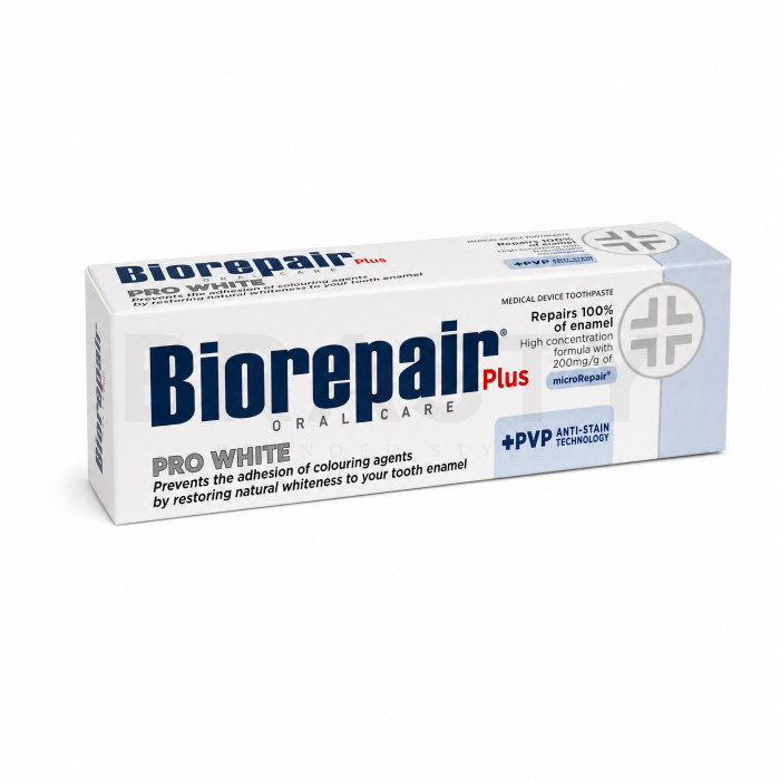 Biorepair Plus Pro White Tandpasta Toothpaste 75 ml
