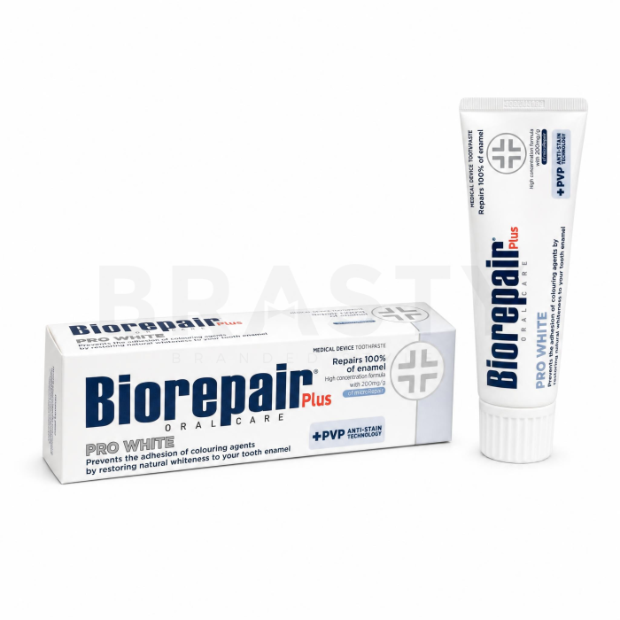 Biorepair Plus Pro White Tandpasta Toothpaste 75 ml