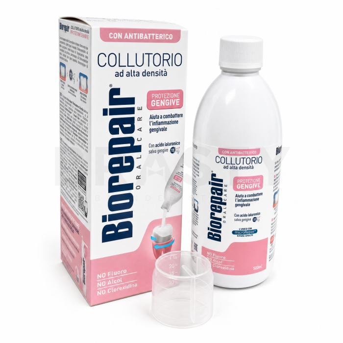 Biorepair High Density Gum Protection Mondwater Mouthwash 500 ml