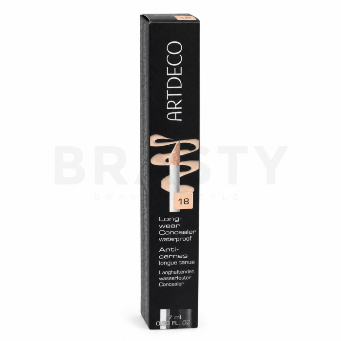 Artdeco Long-Wear Concealer Waterproof tekutý korektor 18 Soft Peach 7 ml