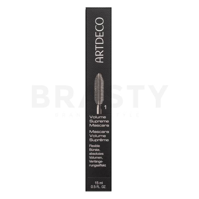 Artdeco Volume Supreme Mascara Wimperntusche für verlängerte Wimpern und Volumen 01 Black 15 ml