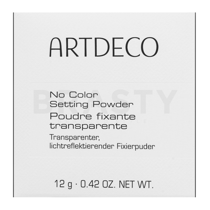 Artdeco No Color Setting Powder Transparenter Puder mit mattierender Wirkung 12 g