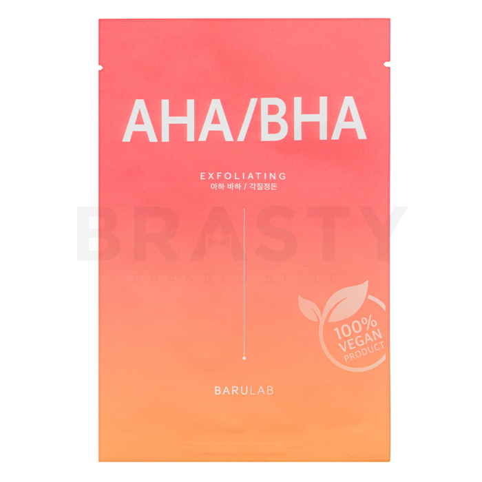 Barulab The Clean Vegan platnena maska Mask AHA/BHA 23 g