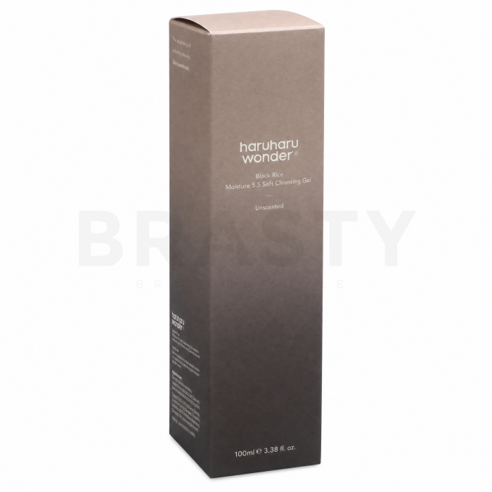 Haruharu Wonder Black Rice čistící gel Moisture 5.5 Soft Cleansing Gel 100 ml