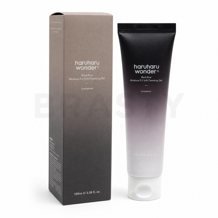 Haruharu Wonder Black Rice čistící gel Moisture 5.5 Soft Cleansing Gel 100 ml