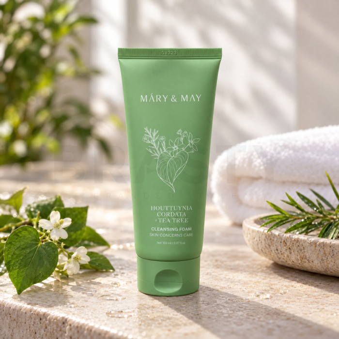 Mary & May reinigingsschuim Houttuynia Cordata & Tea Tree Cleansing Foam 150 ml