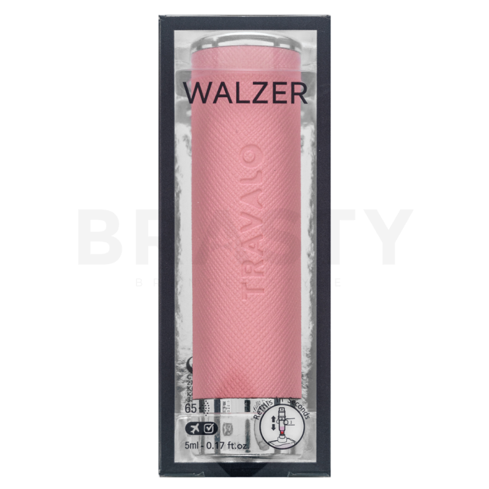 Travalo Walzer 5 ml sticluta reincarcabila cu atomizer unisex 5 ml Pink