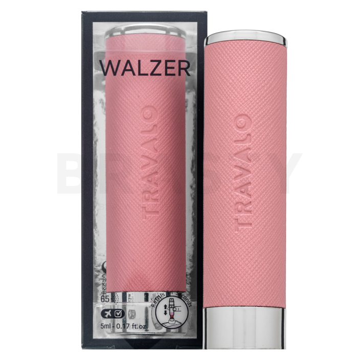 Travalo Walzer 5 ml sticluta reincarcabila cu atomizer unisex 5 ml Pink