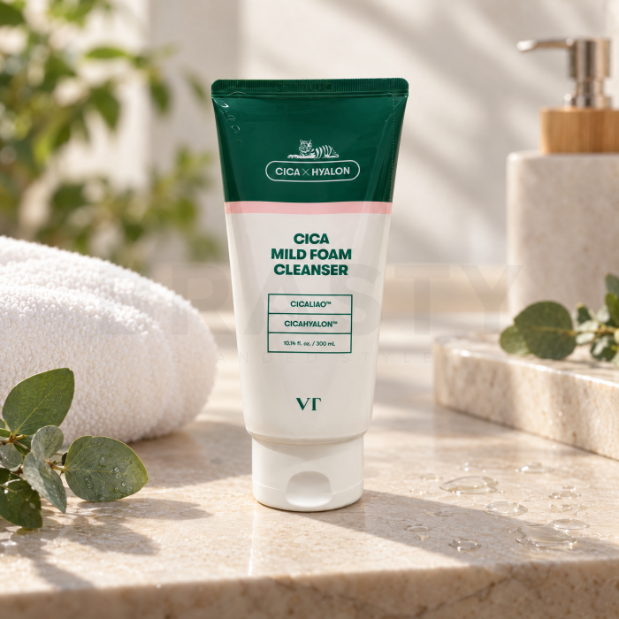 VT Cosmetics tisztító hab Cica Mild Foam Cleanser 300 ml