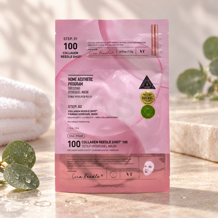 VT Cosmetics Collagen Reedle Shot 100 Hydrogel Masker 2Step Hydrogel Mask
