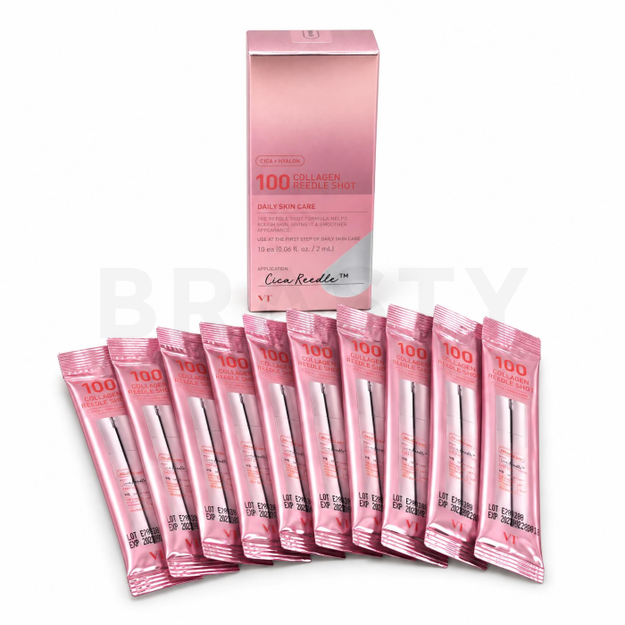 VT Cosmetics Collagen Reedle Shot 100 Serum voor Microneedling 10 x 2 ml