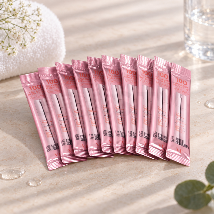 VT Cosmetics Collagen Reedle Shot 100 Serum voor Microneedling 10 x 2 ml