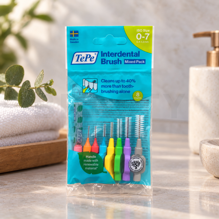 TePe Interdental Brush interdentale borsteltjes 8 pcs Mixed Pack
