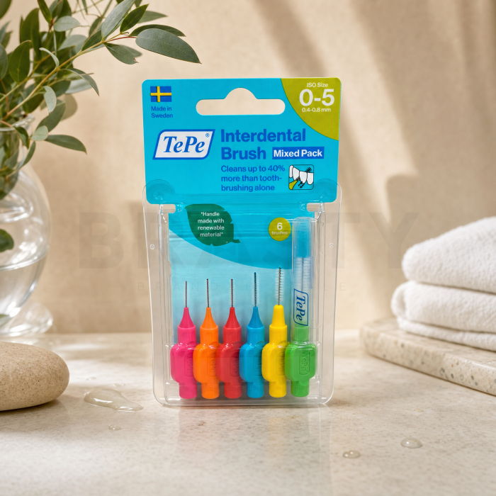 TePe Interdental Brush fogköztisztító kefék 6 pcs Mixed Pack