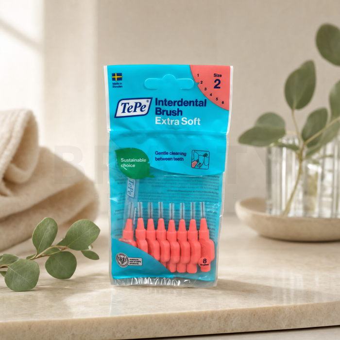 TePe Interdental Brush fogköztisztító kefék Extra Soft 8 pcs 0,5 mm