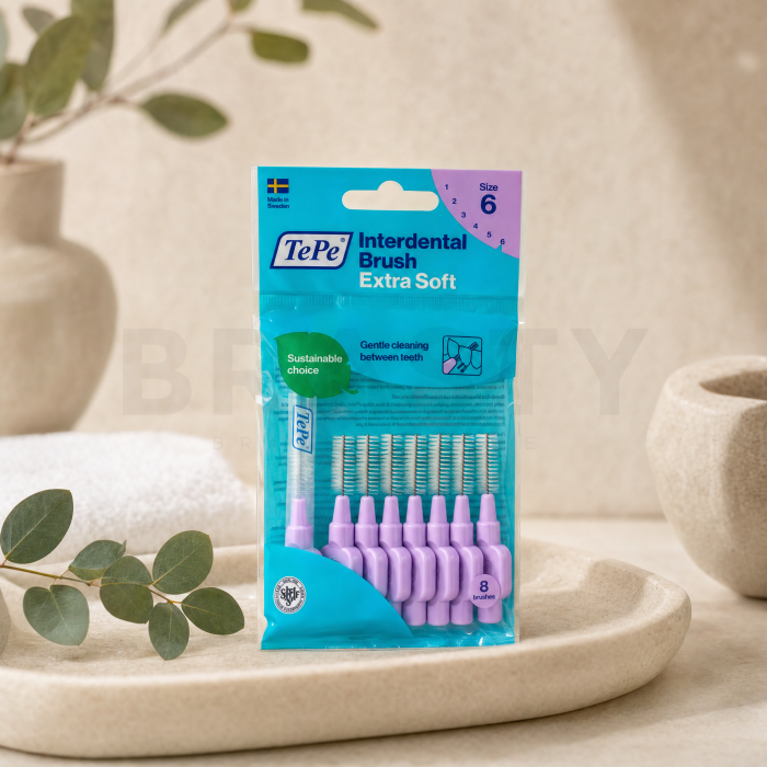 TePe Interdental Brush fogköztisztító kefék Extra Soft 8 pcs 1,1 mm