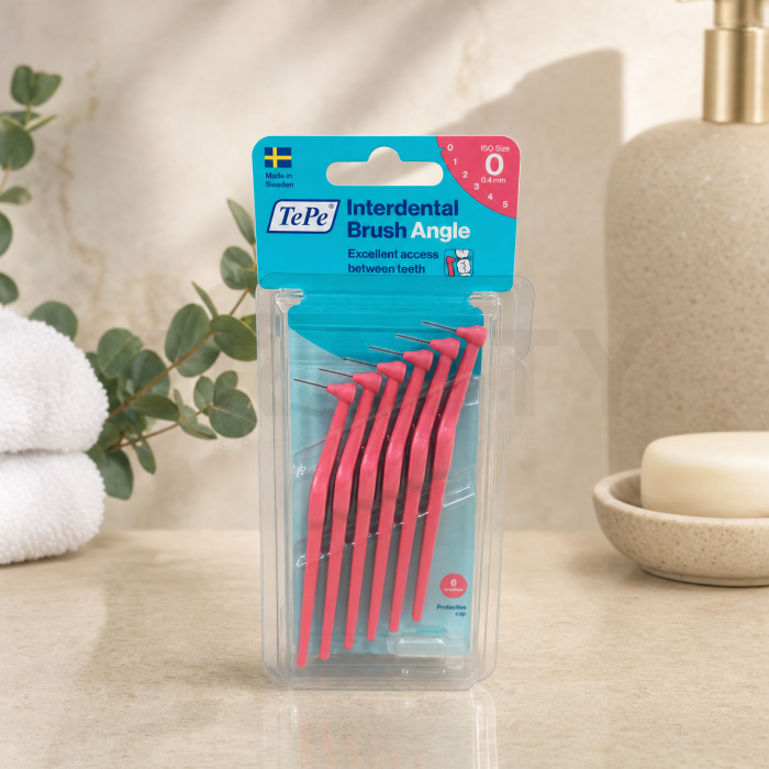 TePe Interdental Brush interdentale borsteltjes Angle 6 pcs 0,4 mm