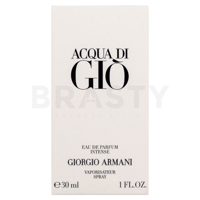 Armani (Giorgio Armani) Acqua di Gio Intense parfumirana voda za moške 30 ml
