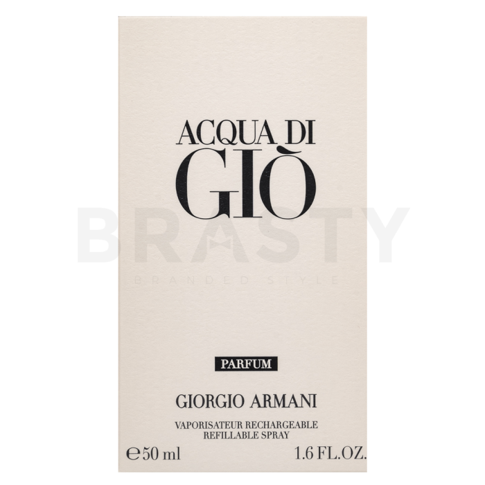 Armani (Giorgio Armani) Acqua di Gio Parfum tiszta parfüm férfiaknak Refillable 50 ml
