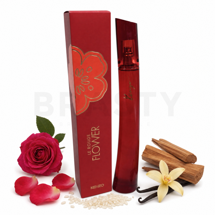 Kenzo Flower by Kenzo Le Rouge Eau de Parfum nőknek 100 ml