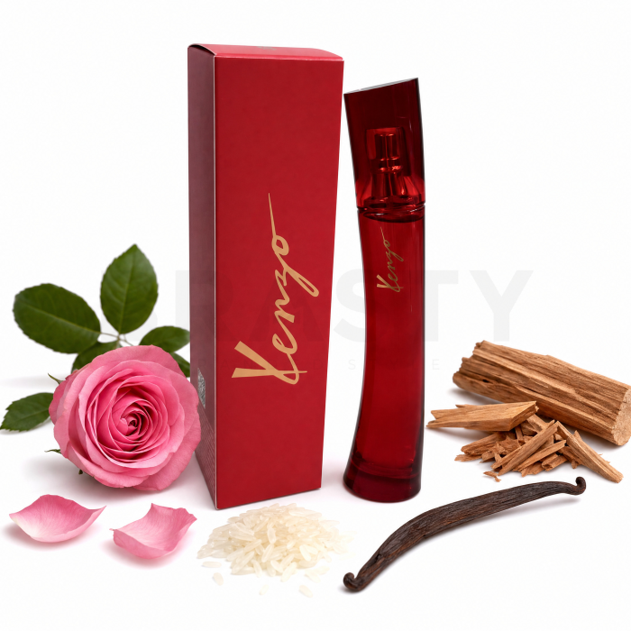 Kenzo Flower by Kenzo Le Rouge Eau de Parfum nőknek 30 ml