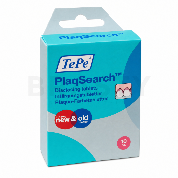 TePe PlaqSearch таблетки за оцветяване на зъбната плака Disclosing Tablets 10 pcs