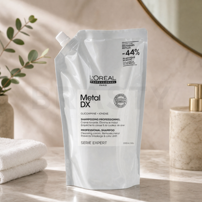 L´Oréal Professionnel Série Expert Metal DX Professional Shampoo sampon hranitor pentru par vopsit, decolorat și tratat chimic Refill 1000 ml