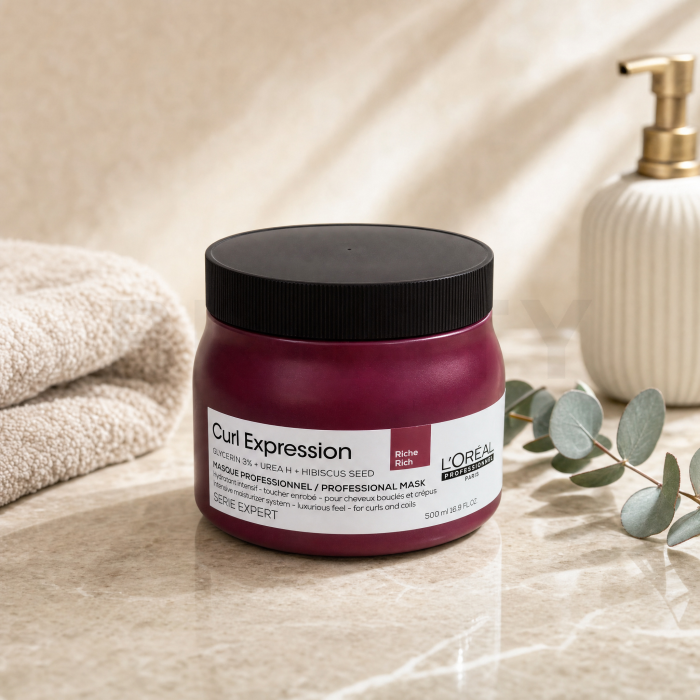 L´Oréal Professionnel Curl Expression Professional Mask Maske für lockiges und krauses Haar Rich 500 ml