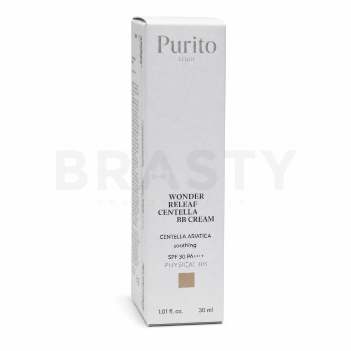 Purito Wonder Releaf Centella BB Cream SPF 30 PA+++ crema BB para unificar el tono de la piel 23 Natural Beige 30 ml