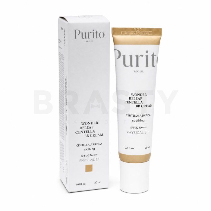 Purito Wonder Releaf Centella BB Cream SPF 30 PA+++ crema BB para unificar el tono de la piel 23 Natural Beige 30 ml