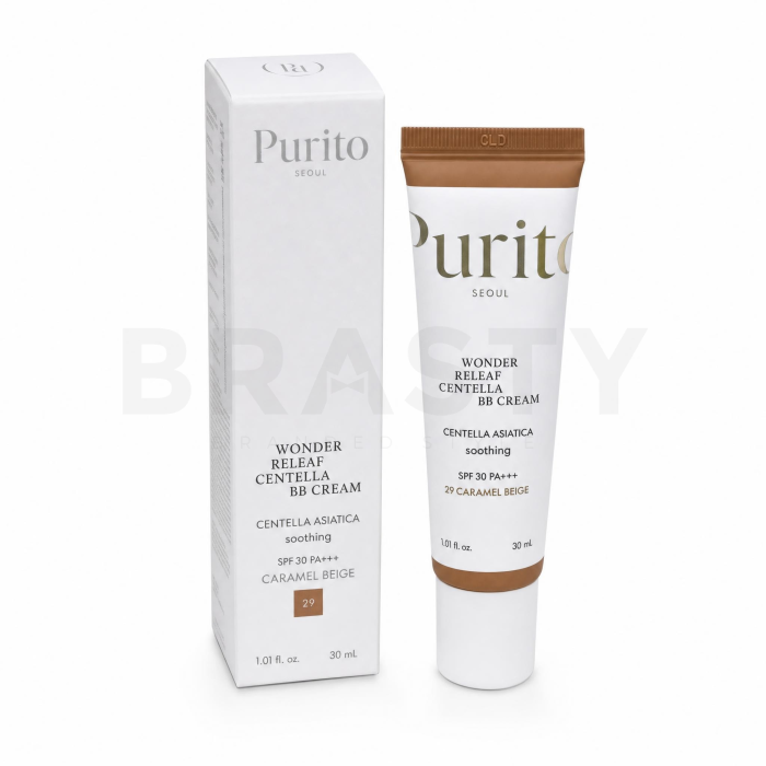Purito Wonder Releaf Centella BB Cream SPF 30 PA+++ crema BB para unificar el tono de la piel 29 Caramel Beige