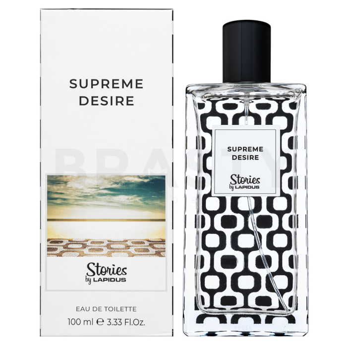Ted Lapidus Stories Supreme Desire Eau de Toilette für Herren Extra Offer 2 100 ml