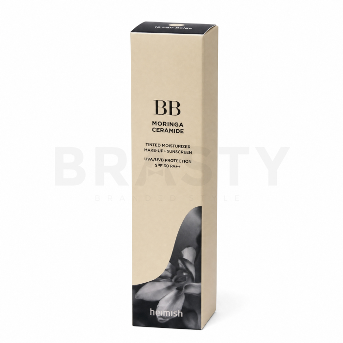 Heimish Moringa Ceramide Tinted Moisturizer Make-Up + Sunscreen SPF30 PA++ crema BB para unificar el tono de la piel 19 Fair Beige 30 ml