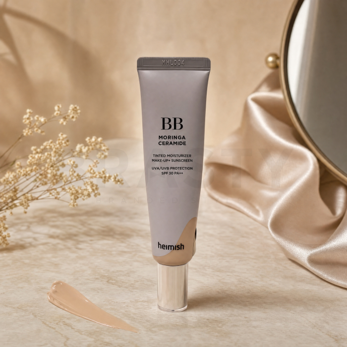 Heimish Moringa Ceramide Tinted Moisturizer Make-Up + Sunscreen SPF30 PA++ crema BB para unificar el tono de la piel 23 Light Medium 30 ml