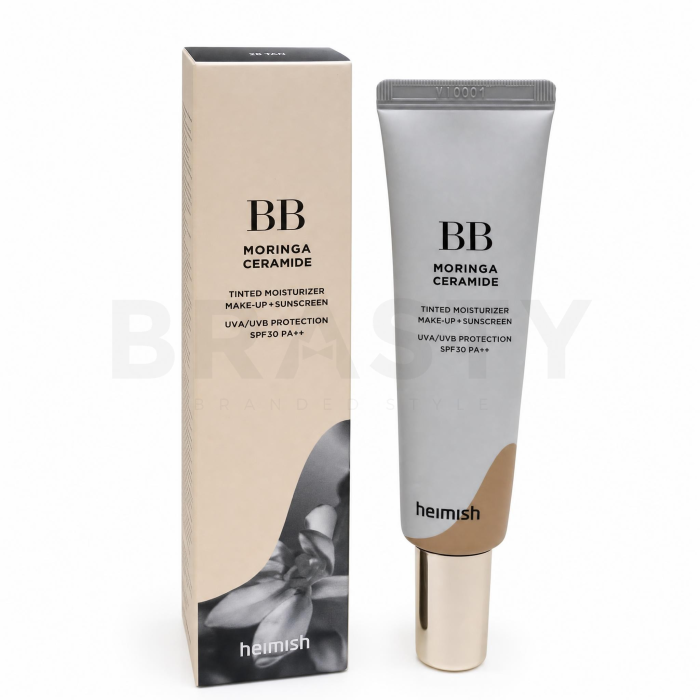Heimish Moringa Ceramide Tinted Moisturizer Make-Up + Sunscreen SPF30 PA++ crema BB para unificar el tono de la piel 28 Tan 30 ml