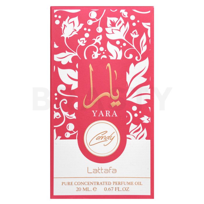 Lattafa Yara Candy Parfumirano olje za ženske Extra Offer 3 20 ml
