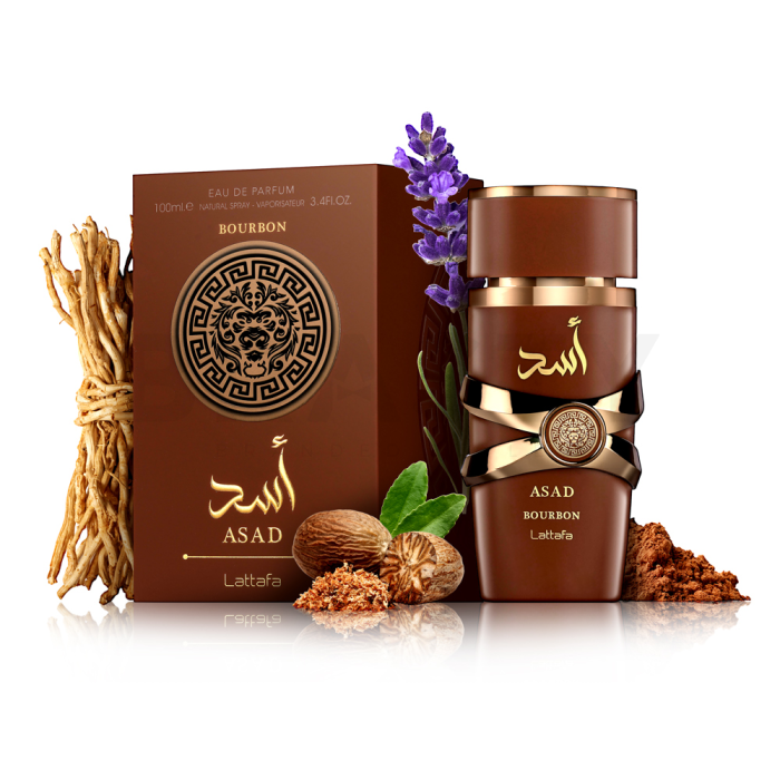 Lattafa Asad Bourbon parfemska voda za muškarce Extra Offer 2 100 ml