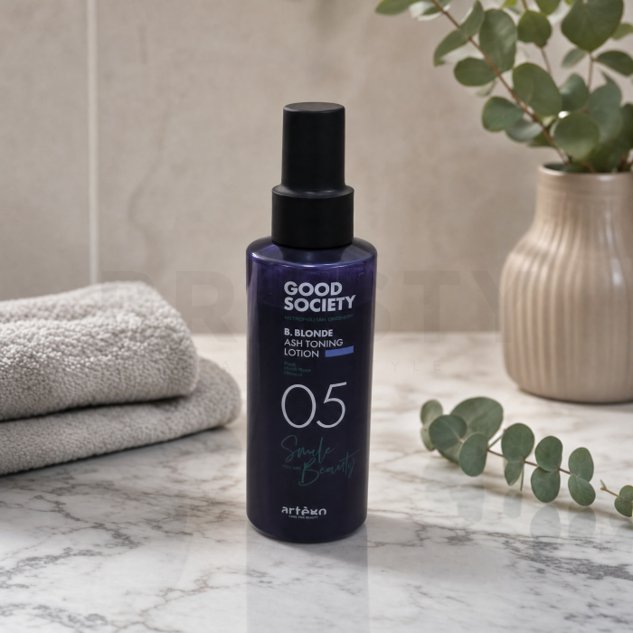 Artègo Good Society 05 B_Blonde Ash Toning Lotion tónovací sprej pro platinově blond a šedivé vlasy 150 ml