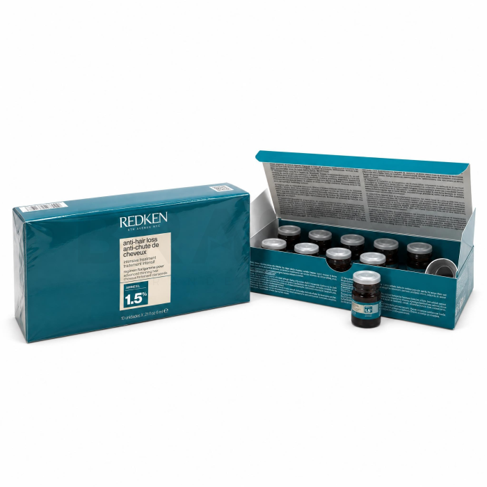 Redken Acidic Grow Full System Anti-Hair Loss Treatment Stärkungspflege für lichtes Haar 10 x 6 ml