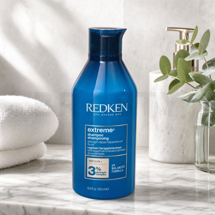 Redken Extreme Shampoo укрепващ шампоан за много повредена коса 500 ml