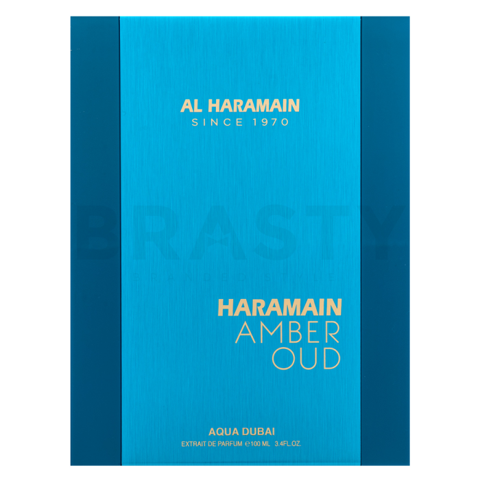 Al Haramain Amber Oud Aqua Dubai čistý parfém unisex Extra Offer 100 ml
