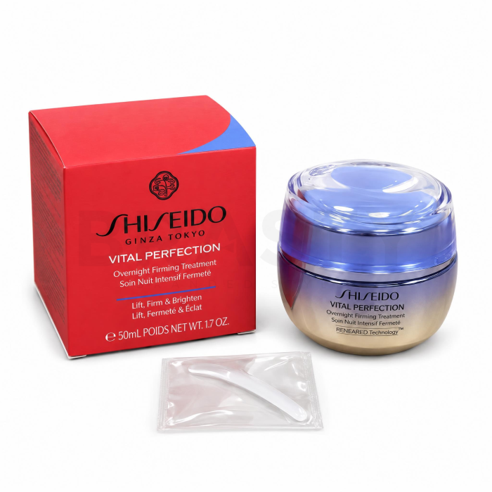 Shiseido Vital Perfection krem na noc Overnight Firming Treatment 50 ml